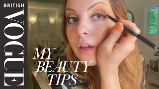 Elizabeth Gillies’ Guide To Hollywood Glamour amp Perfect Eyeliner  My Beauty Tips  British Vogue [upl. by Athey]