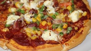 How to make Pizza Nigerian Food  Nigeria Cuisine [upl. by Satterfield]