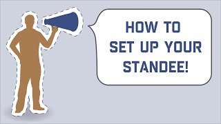 Unboxing and Setting Up Your Cardboard Cutout Standee [upl. by Charla]