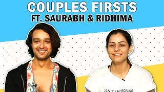 Sourabh Raaj Jain And Ridhima Jain Share About Their First Kiss Proposal Date amp More [upl. by Earehc]