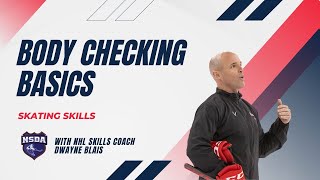 PRO HOCKEY TRAINING Body Checking Basics [upl. by Riobard426]