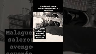 Riff de malagueña salerosa version de avenged sevenfold viralvideo guitar cover guitarra [upl. by Annairb118]