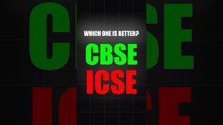 CBSE vs ICSE Which is Better 🤔 cbse class10 icse [upl. by Bee]