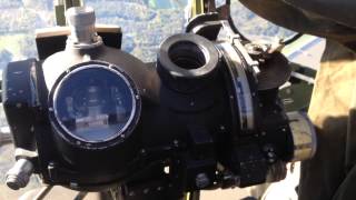 Norden Bombsight  operation in flight [upl. by Nhguavahs]