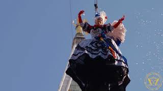 Venice Carnival il Volo dellAngelo  Venezia Autentica [upl. by Osnofledi]