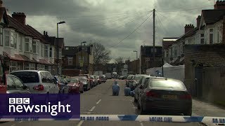 London and the rise of violent crime  BBC Newsnight [upl. by Molli]