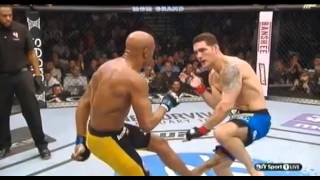 Anderson Silva vs Chris Weidman 2 Broken Leg [upl. by Casilda]