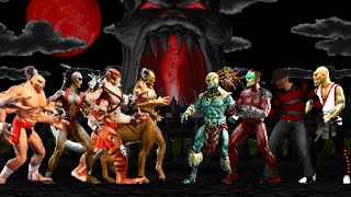 🎮 Mortal Kombat 🔥 Sheeva Team vs Kotal Kahn Team ☣️ Epic Fight [upl. by Ancelin]