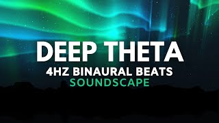 Astral  Deep Theta 4Hz  Binaural Beats Soundscape  Internal Focus Meditation Prayer  ASMR [upl. by Odlo340]