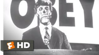 They Live 1988  Aliens in the Grocery Store Scene 310  Movieclips [upl. by Yliab]