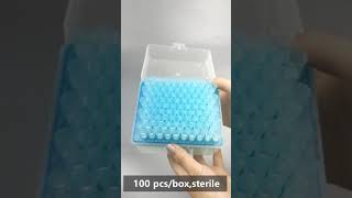 1000μl sterile pipette tips with white filter [upl. by Htebazileyram]