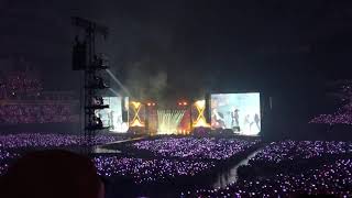 BTS world tour 20182019 Nagoya dome opening plus IDOL [upl. by Atilrac]