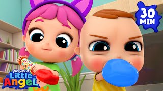 Do it Yourself 👀  Little Angel 😇  🔤 Subtitled Sing Along Songs 🔤  Cartoons for Kids [upl. by Devaj]