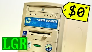 The FREE ‘Never Obsolete’ PC from 2000 eMachines eTower 566ir [upl. by Phene802]