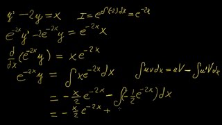 Integrating factor method  Differential Equations  LetThereBeMath [upl. by Oluap365]