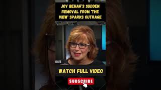 Joy Behar’s Sudden REMOVAL from THE VIEW Sparks Outrage PART 4 [upl. by Ecneps]