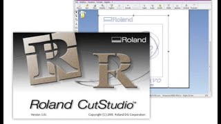 COMO CORTAR VINILO EN ROLAND GX24 CUTSTUDIO [upl. by Yecad]