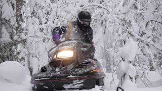 Oktan backar bandet 20 år  SkiDoo Mach Z 800 Trippel [upl. by Jer]