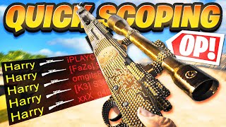 I Built The FASTEST quotKar98Kquot QUICKSCOPE Class 😈 The Best Kar98K Quickscope Class Setup MW [upl. by Pepper]