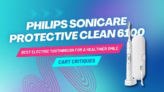 Philips Sonicare 6100 Electric Toothbrush 5 MustHave Features cartcritiques [upl. by Bella259]