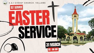 🔴 🅻🅸🆅🅴  EASTER SERVICE  1  31032024  0500 AM  CSI CHRIST CHURCH [upl. by Eyahc761]