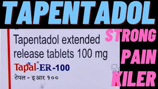 tapal ER 100 tablet  TAPENTADOL  use in hindi how to use  side effects [upl. by Zahc]