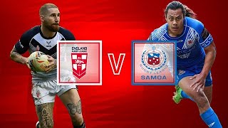 SemiFinal England vs Samoa  Full Match  Rugby League World Cup 2022 [upl. by Sherar]