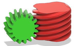 How to model Worm Gears Gears pt 7 [upl. by Niamrahc]