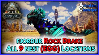 ARK Fjordur ROCK DRAKE Location Where To Find ROCK DRAKE EGGS  S2E301 [upl. by Yboc]