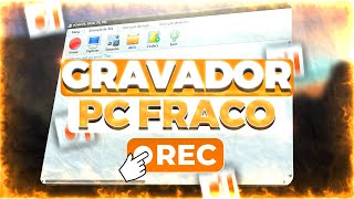 O MELHOR GRAVADOR DE TELA PARA PC FRACO Grátis [upl. by Naraj57]