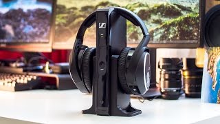 Sennheiser RS 165 Wireless HiFi Headphones Review  Perfect for home audio [upl. by Fira]