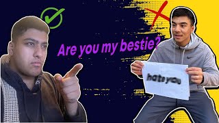 Best Friend Quiz Do We know Each other [upl. by Borreri]