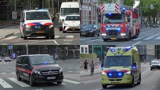 FullConrol Orgaandonatie sanquin politie brandweer amp ambulances met spoed in Rotterdam [upl. by Ahdar]