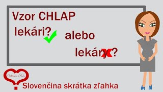 Podstatné mená  Vzor chlap  Podstatné mená mužského rodu  Skloňovanie antických mien [upl. by Angeli]