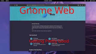 Enable Extensions in Gnome Web [upl. by Adnelg]