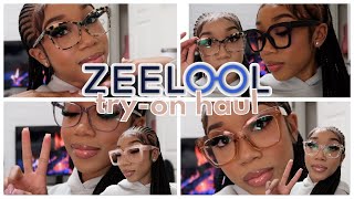 Zeelool Glasses TryOn Haul ⎮Affordable Glasses [upl. by Eceined427]