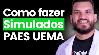 Como fazer simulados UEMA  PAES 2025 [upl. by Obeng]