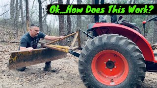 3 Point Tractor Blade  How Does This Work [upl. by Yrod906]