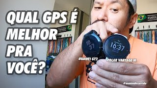 Polar Vantagem M vs Huawei GT 2 [upl. by Malinde]