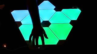 Nanoleaf Light Panels Hardware Setup Video [upl. by Eichman]