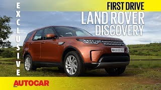 Land Rover Discovery  First Drive  Autocar India [upl. by Melar]