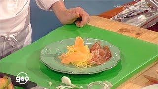 Tagliolini al prosciutto e melone  Geo 18062018 [upl. by Ravel]