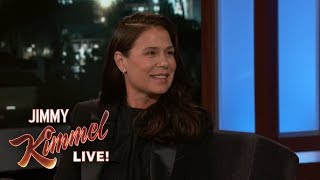 Maura Tierney on David Bowie The Affair amp Beautiful Boy [upl. by Valtin]