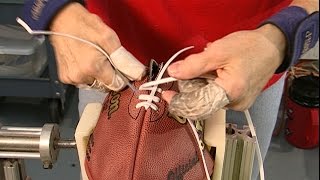 How Are NFL Footballs Made [upl. by Divan]