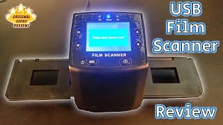 USB Film Scanner Review [upl. by Reinnej253]