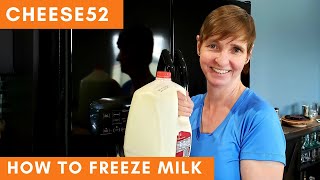 How to Freeze Milk [upl. by Aryahay476]