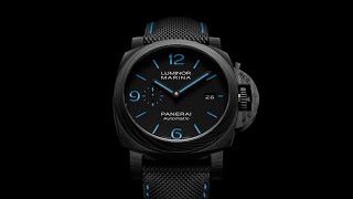 Handson Review Panerai Luminor Marina Carbotech PAM01661 [upl. by Martinelli987]