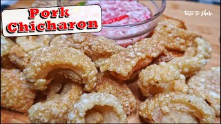 Interesting Chicharon recipe  I will show you SECRET how to cook CRISPY PORK to Crispy Chicharon [upl. by Yesdnil]