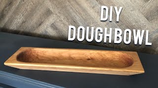 HOW TO MAKE A DOUGH BOWL  DIY DOUGH BOWL [upl. by Nealson]