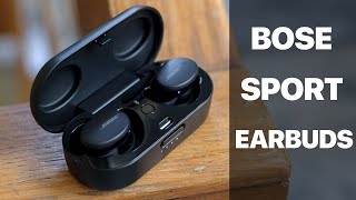 Bose Sport Earbuds  НЕОБЫЧНЫЕ НАУШНИКИ ДЛЯ СПОРТА [upl. by Lashoh]